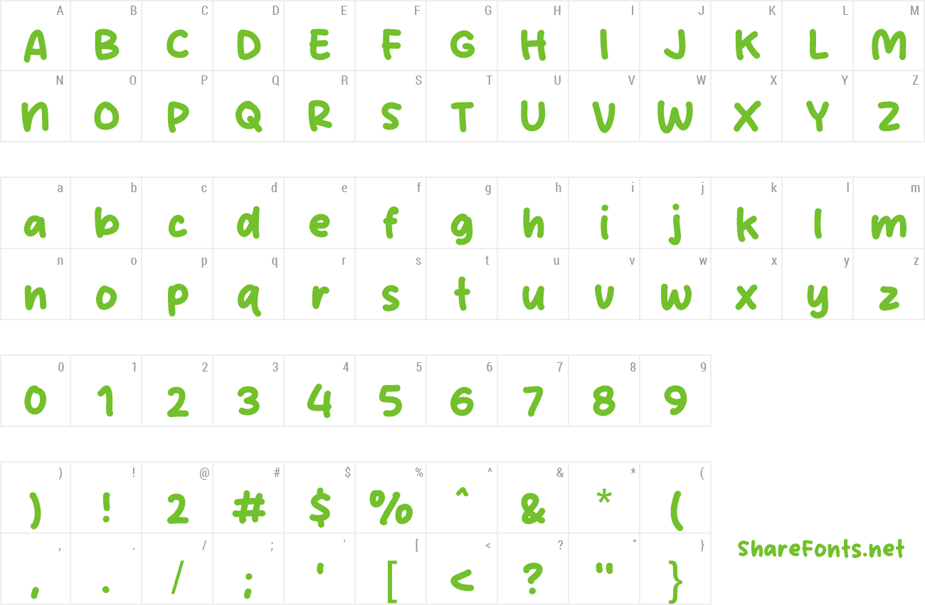 Font Litte Salty preview